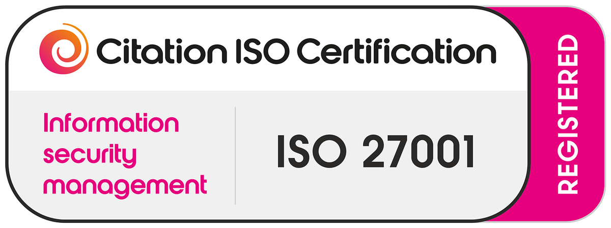 ISO 27001 Certification Badge