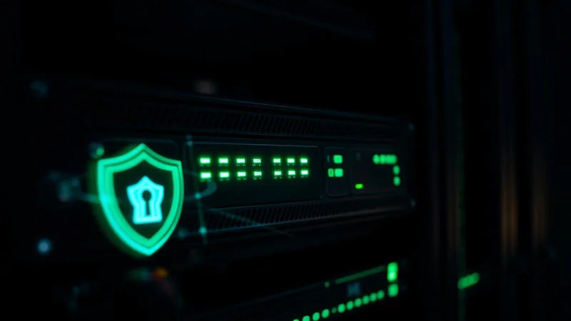 Enterprise firewall appliances and network security infrastructure in the Fast2host Cambridge data centre